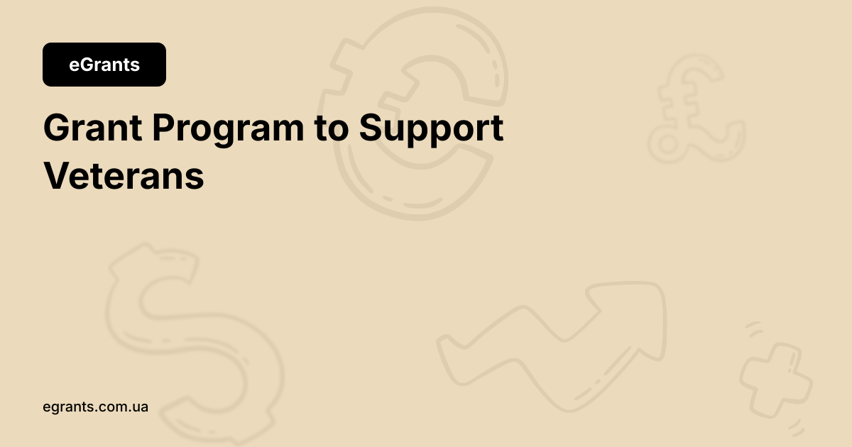 Grant Program to Support Veterans